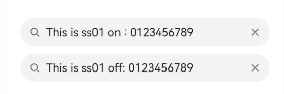 fontFeature