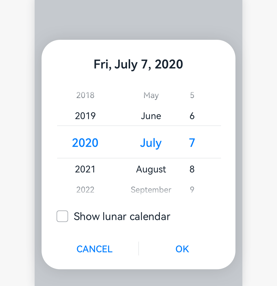 date-picker