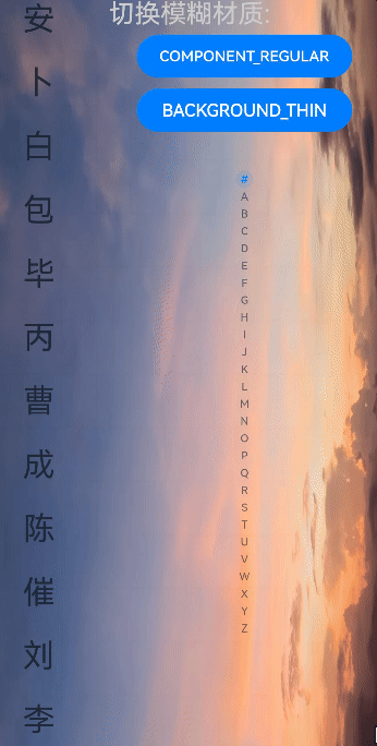 alphabetIndexerBlurStyleSample
