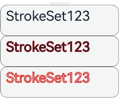 textAreaSetStroke