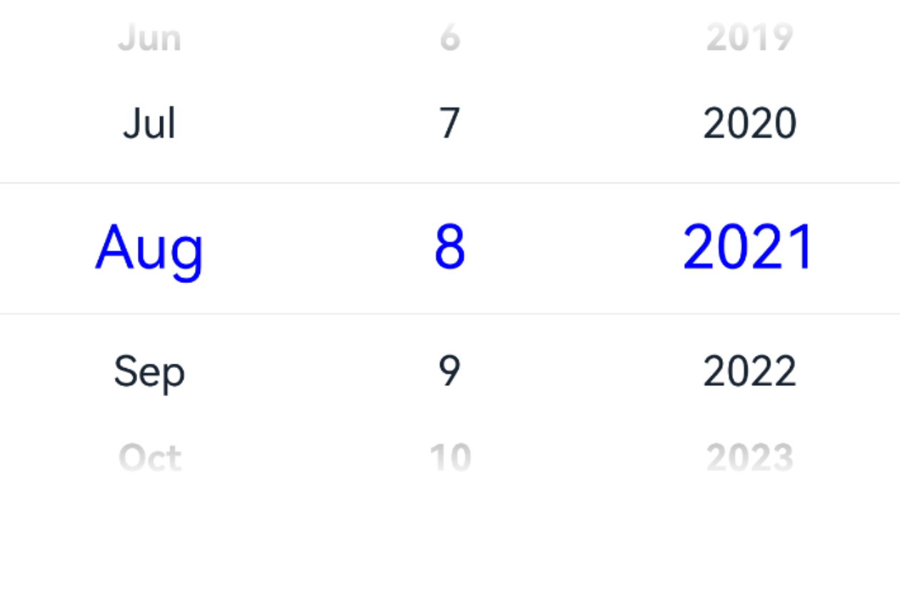 datePicker