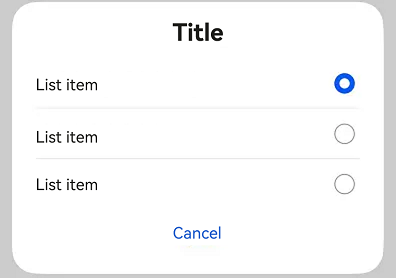 SelectDialog