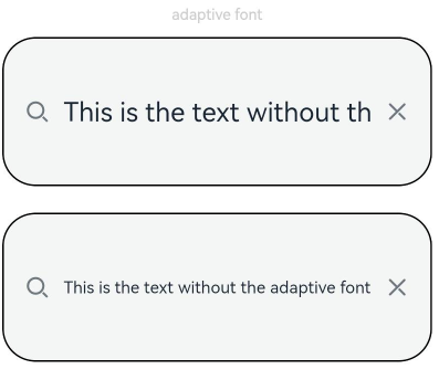 searchAdaptFont
