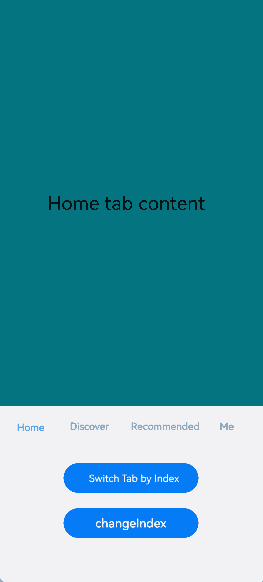 Switching to a Specified Tab Page