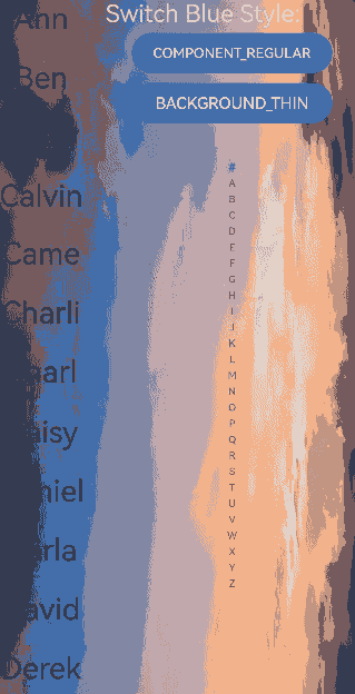alphabetIndexerBlurStyleSample