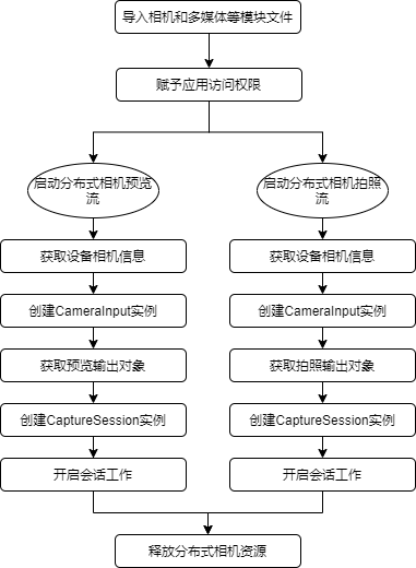 Camera Distrubuted processing