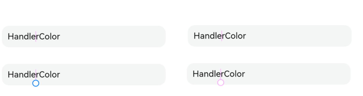handler color change
