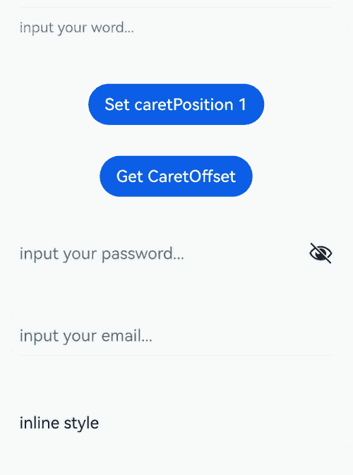 TextInput