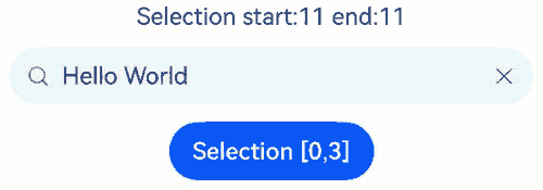searchSetTextSelection