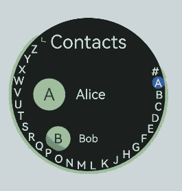 arcAlphabetIndexer