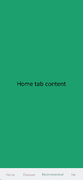 Content Page and Tab Bar Not Synced