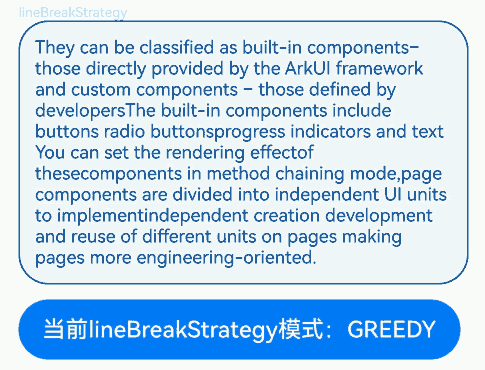 textAreaLineBreakStrategy
