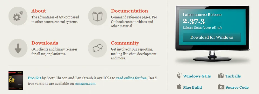 Git official website