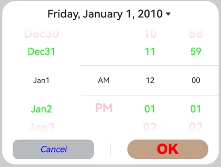 DataPickerDialog
