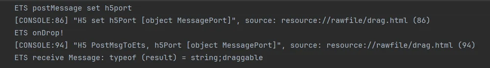 web-drag-log