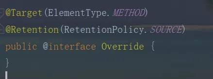 Override注解