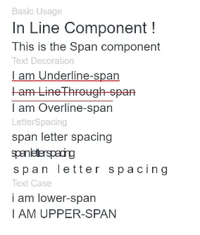Span