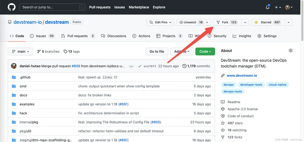 Fork DevStream