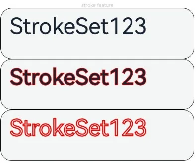 textAreaSetStroke