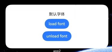WidgetCustomFontDemo