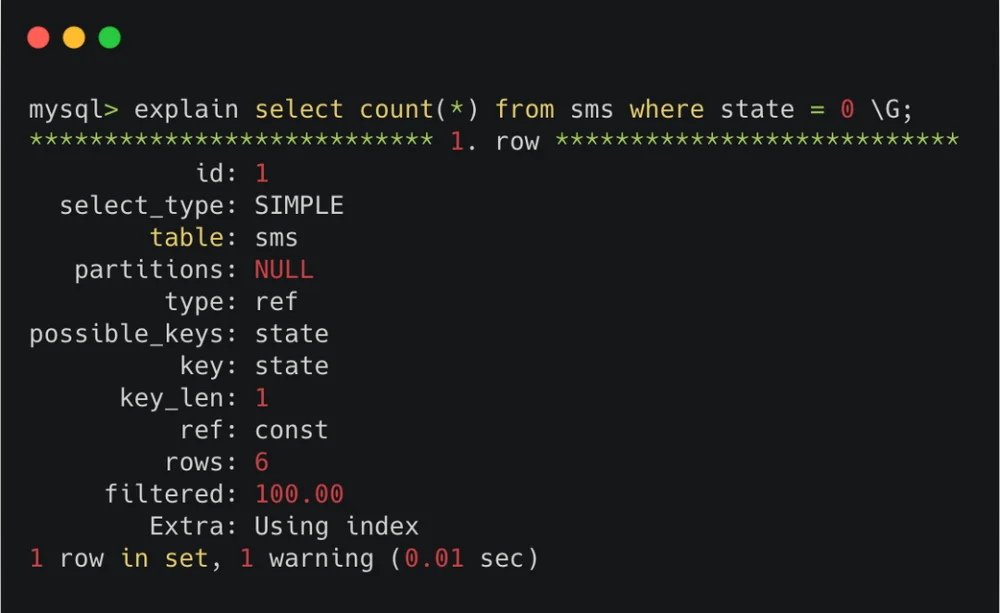 explain里的rows